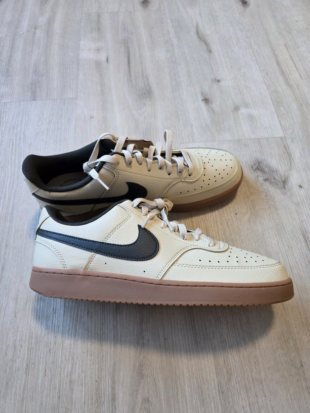 Nike Court Vision Low Light Khaki Gum HV4506-200 Size 12 - Picture 6 of 10